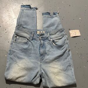 Light Blue Jeans free people jeans new size 30
